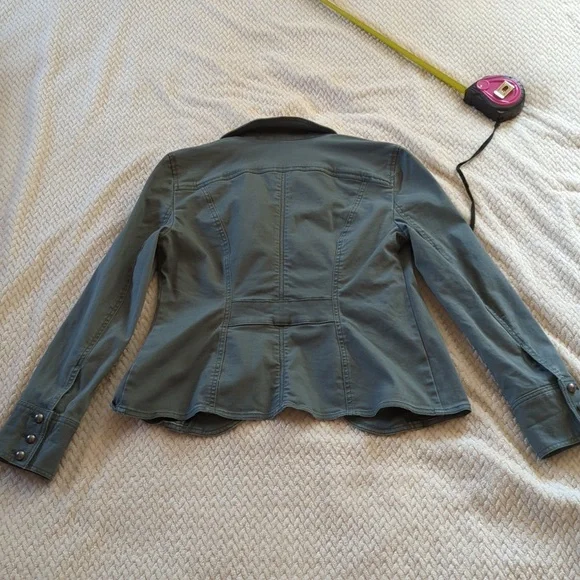 White House Black Market Military Style Jacket - Picture 3 of 6